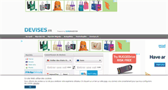 Desktop Screenshot of devises.fr